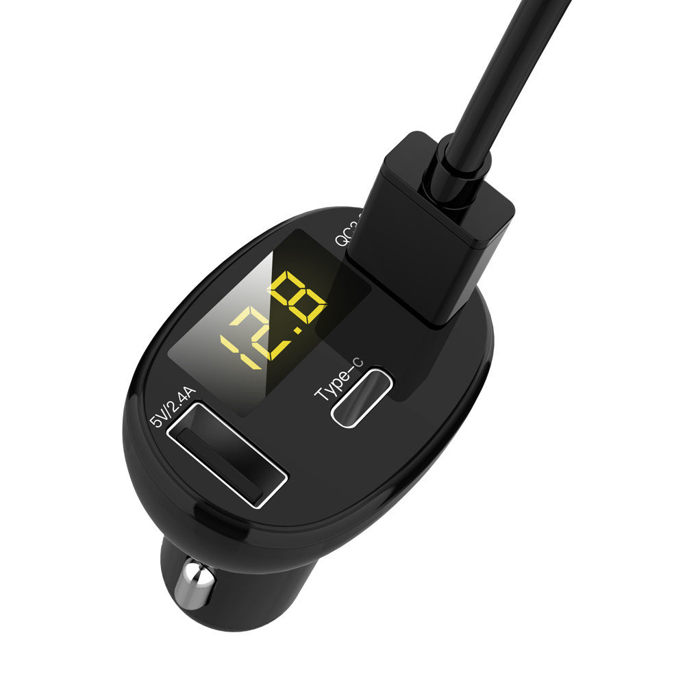 Digital Car Charger USB/ type C