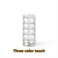 Crystal Shaped Touch Dimming Table Lamp