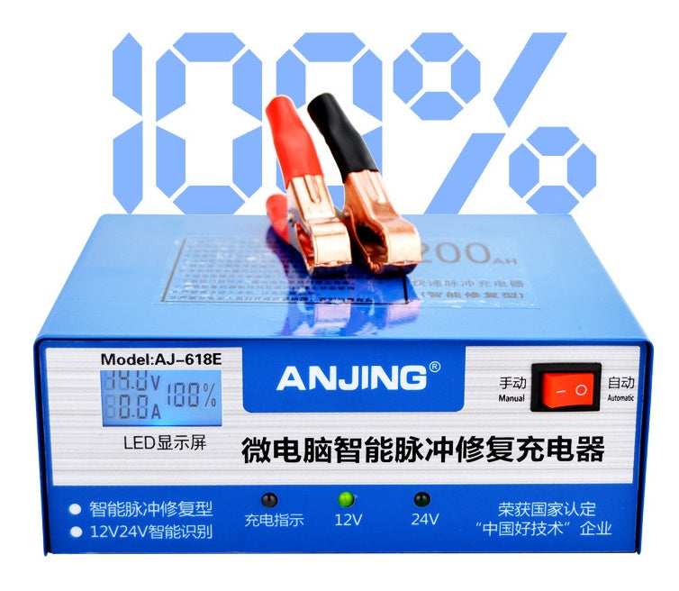 Pure Copper  Pulse Repair Battery Charger