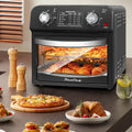 12.5 Qt Air Fryer With Dual Knob Control,
