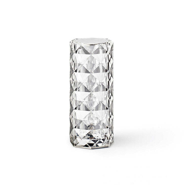 Crystal Shaped Touch Dimming Table Lamp