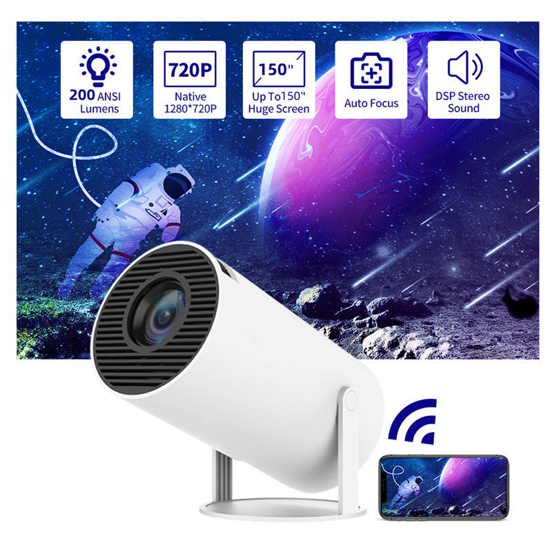 Portable Projector for Home Use 180 Degrees