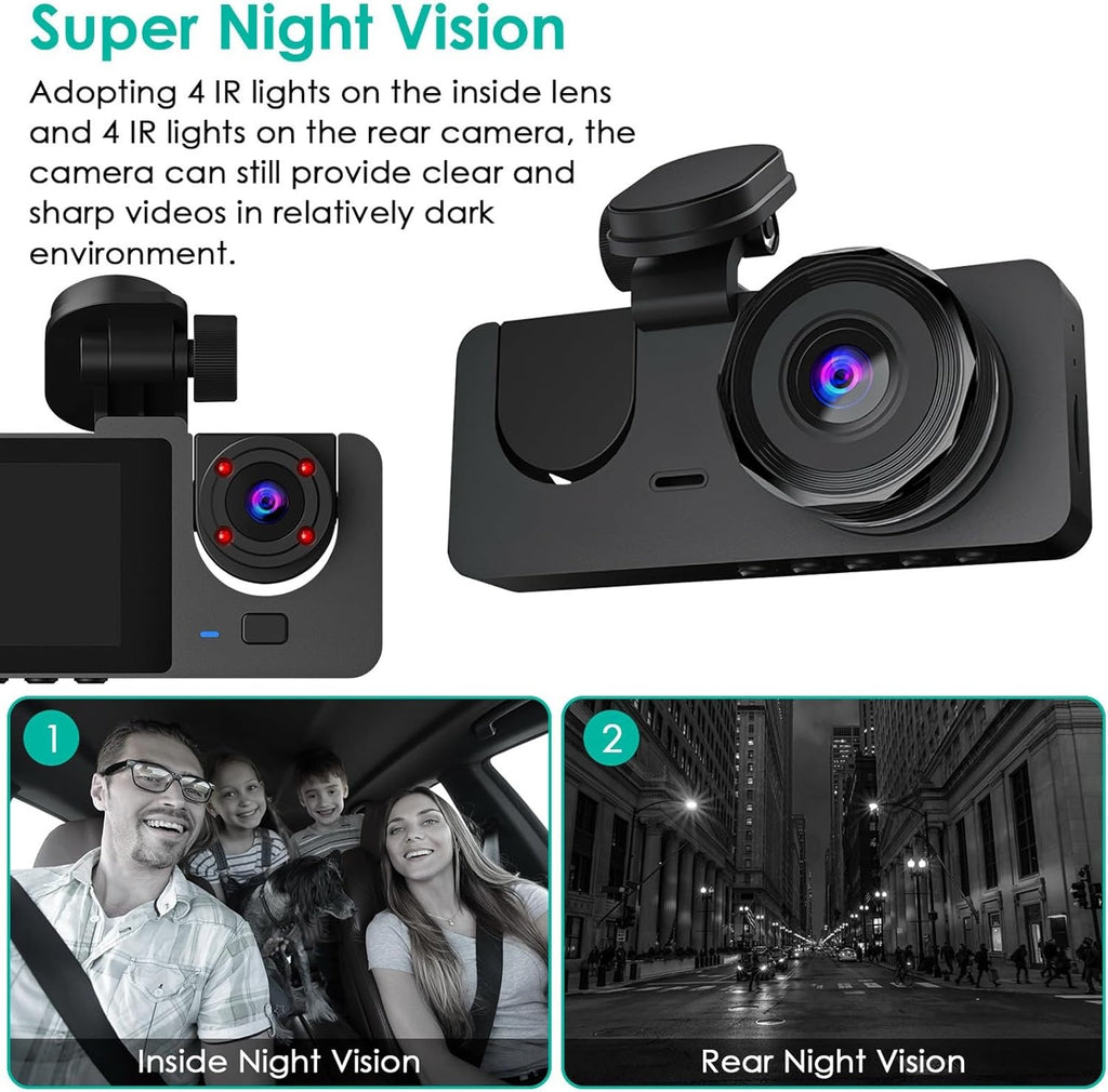 Front and Rear Dash Cam