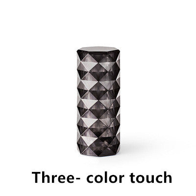 Crystal Shaped Touch Dimming Table Lamp