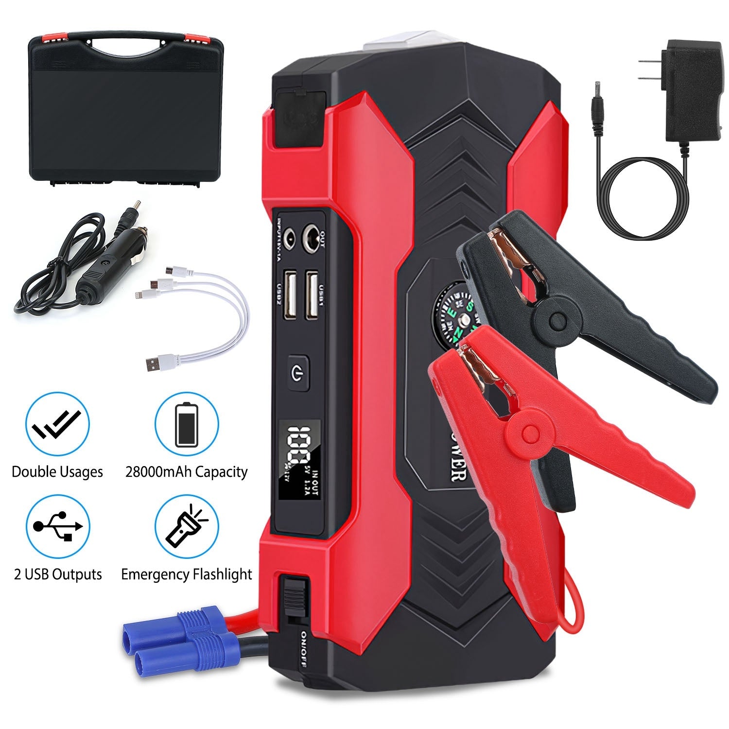 Powerful Car Jump Starter Booster