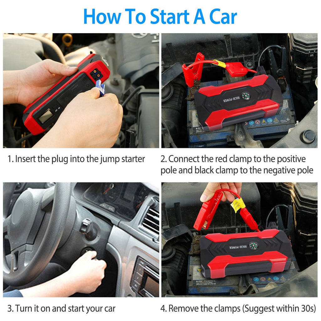 Powerful Car Jump Starter Booster